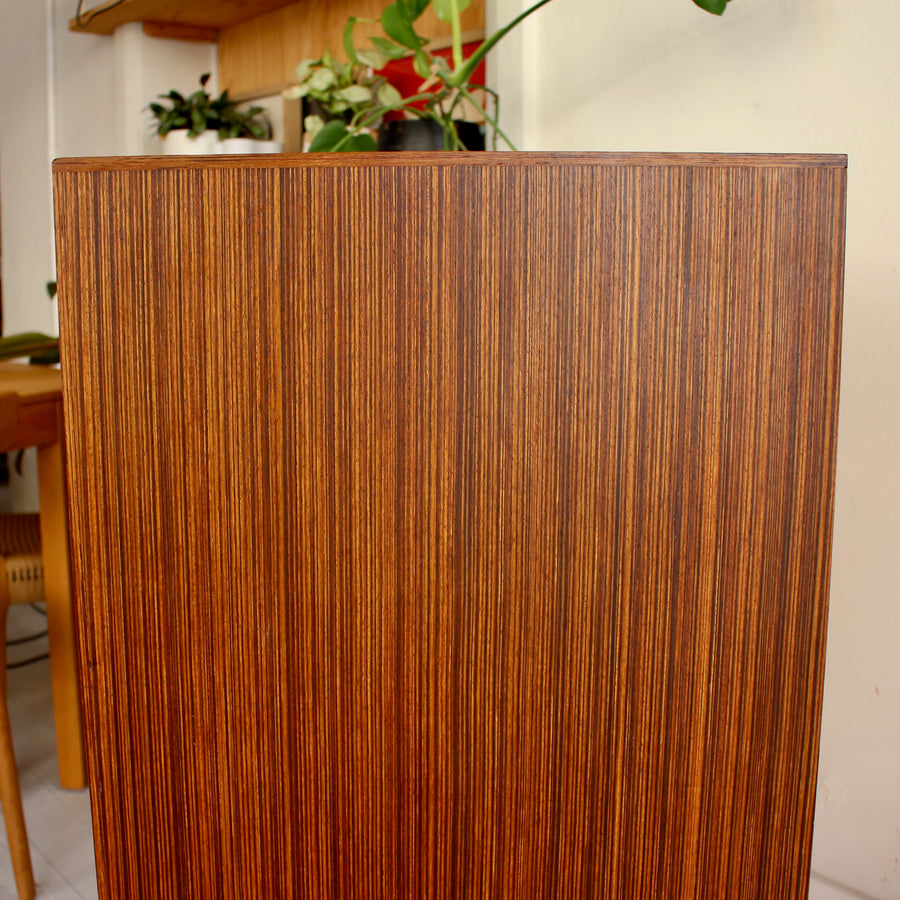 Brazilian rosewood chest of drawers