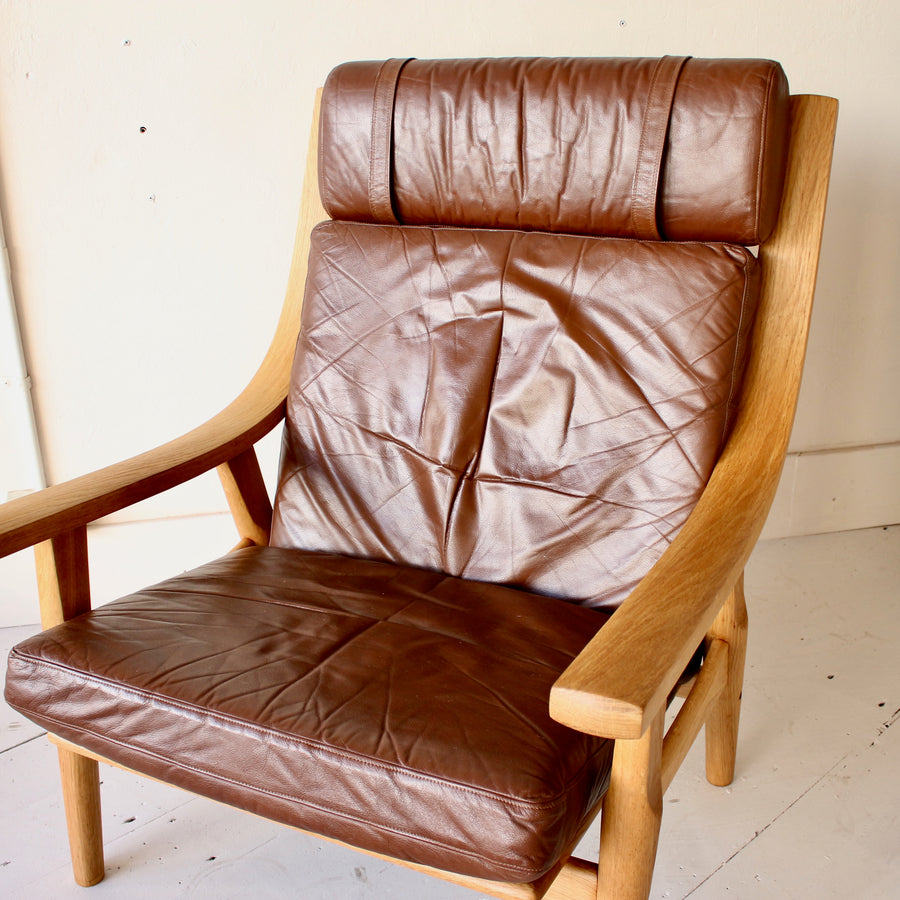 Hans Wegner GE530 European oak armchair