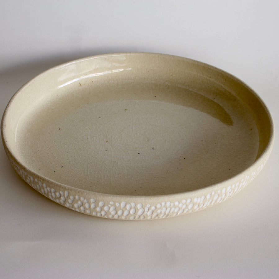 Nic Ceramics 'Speckle' Large Round Platter