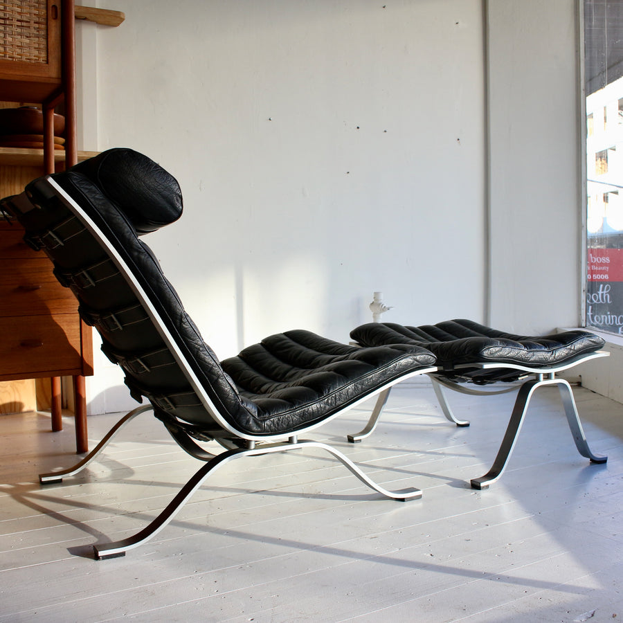 Ari chair and ottoman by Arne Norell