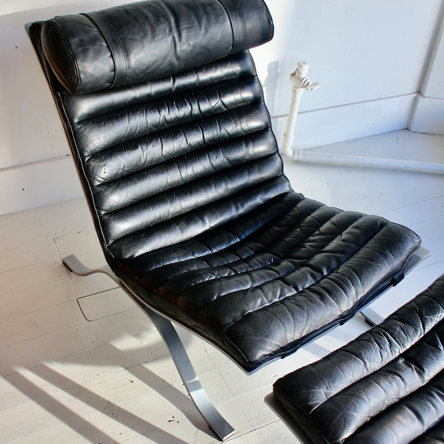 Ari chair and ottoman by Arne Norell