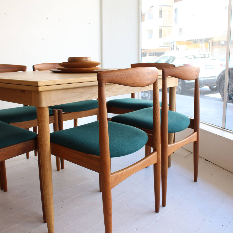 Arne Vodder teak dining chairs