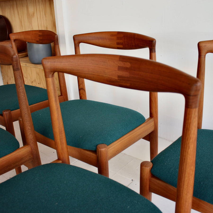 Arne Vodder teak dining chairs