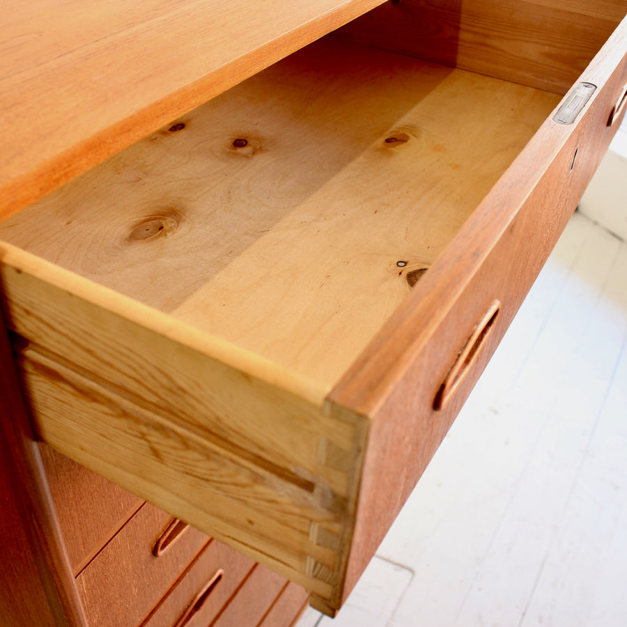 Danish mid century chest of drawers ref 10047
