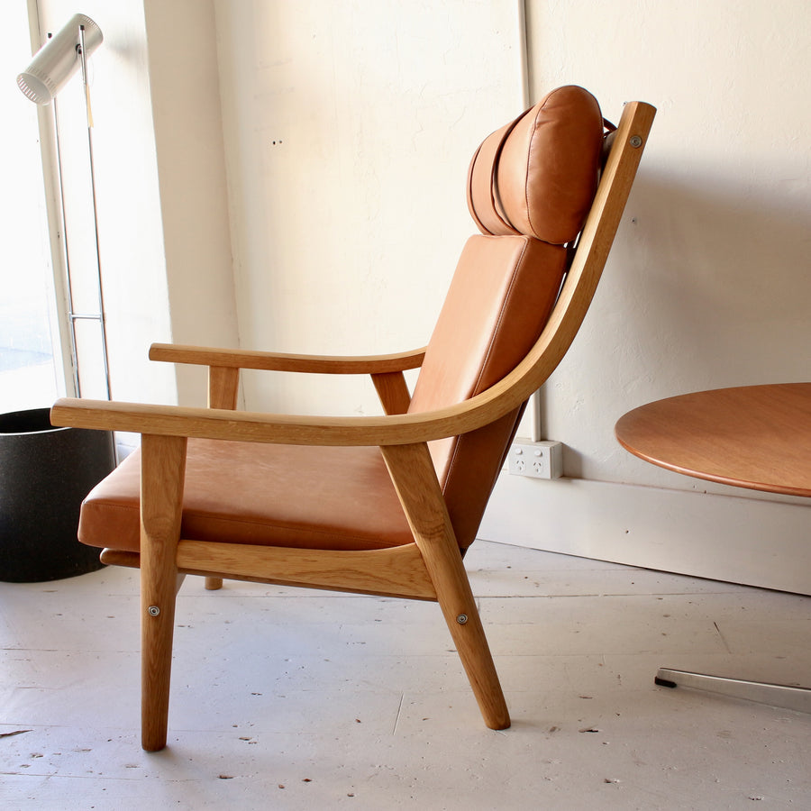 Hans Wegner highback armchair GE530