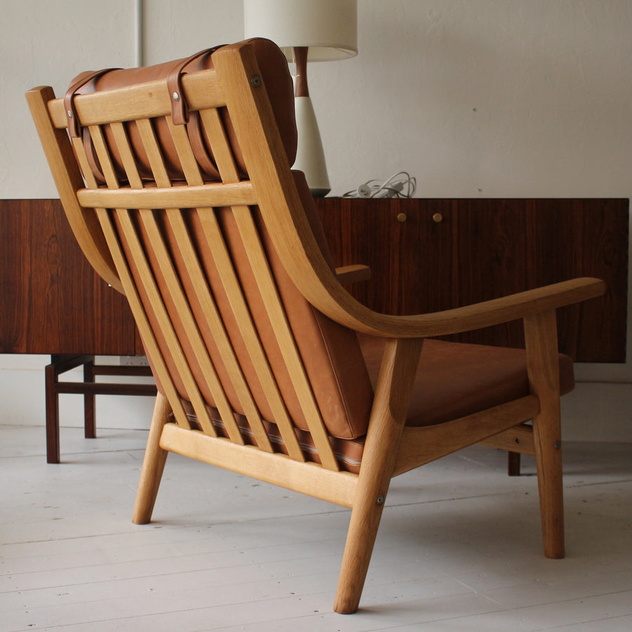 Hans Wegner highback armchair GE530