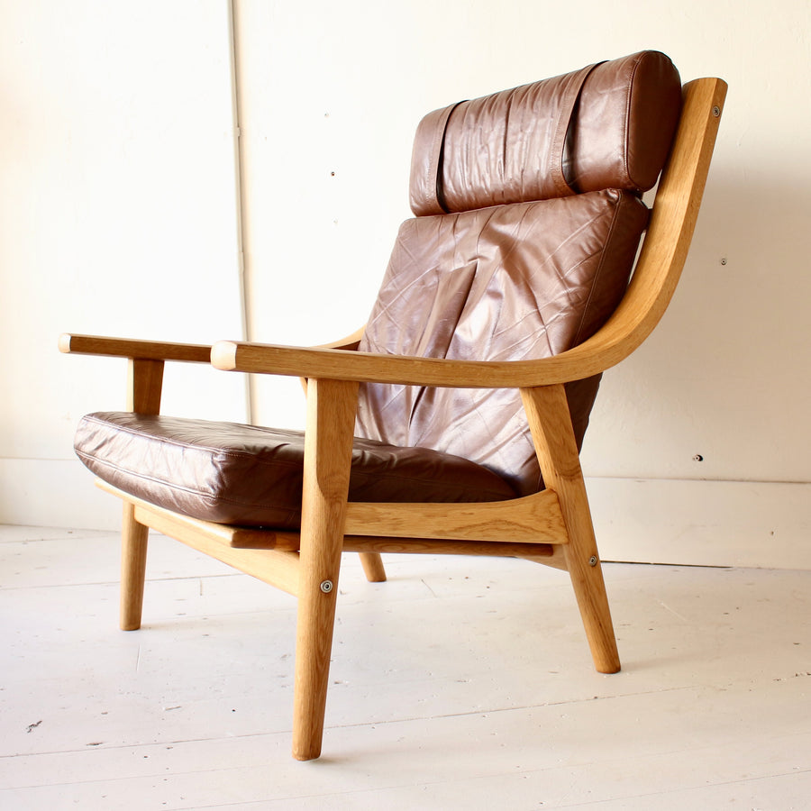 Hans Wegner GE530 European oak armchair