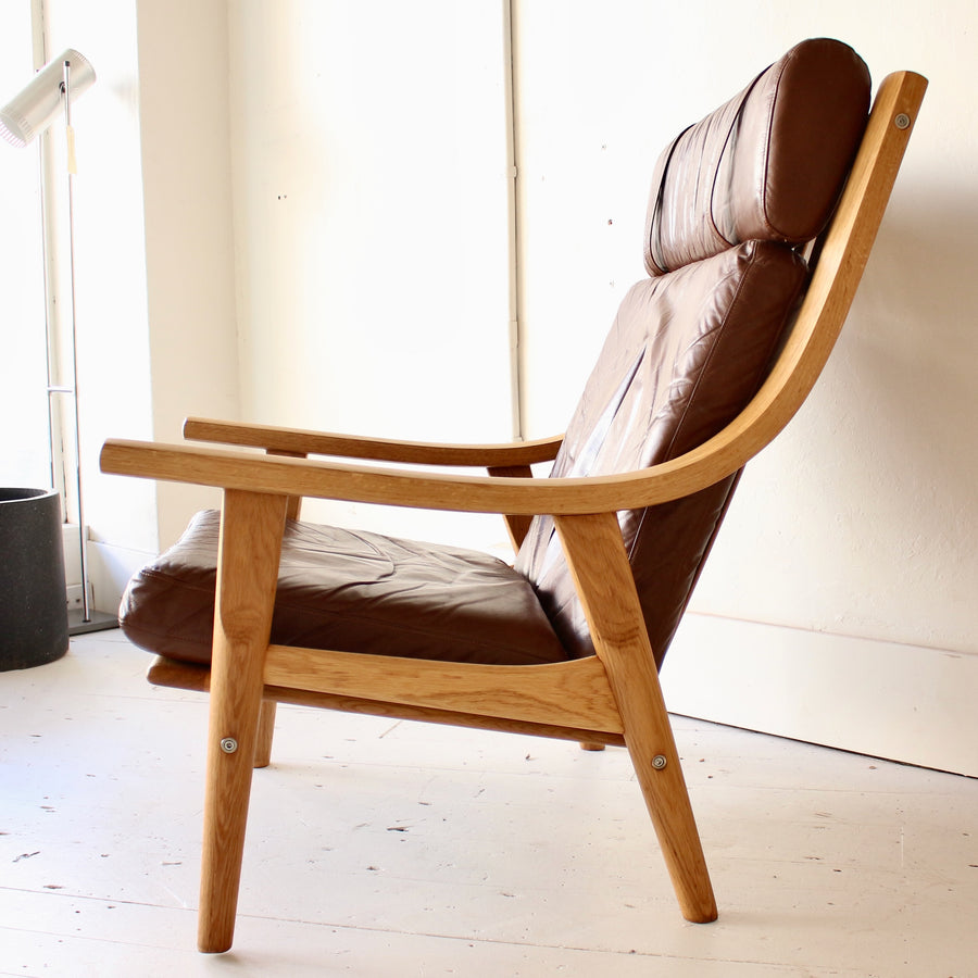 Hans Wegner GE530 European oak armchair