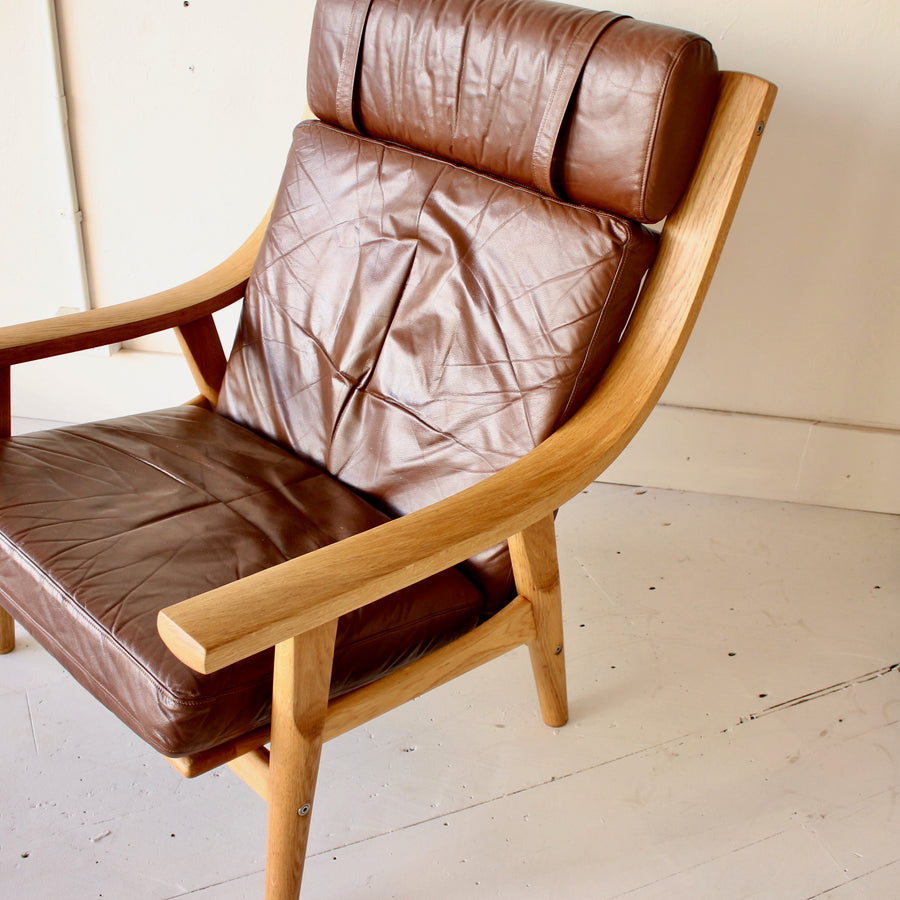 Hans Wegner GE530 European oak armchair