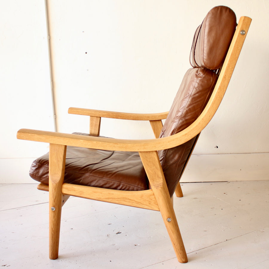 Hans Wegner GE530 European oak armchair