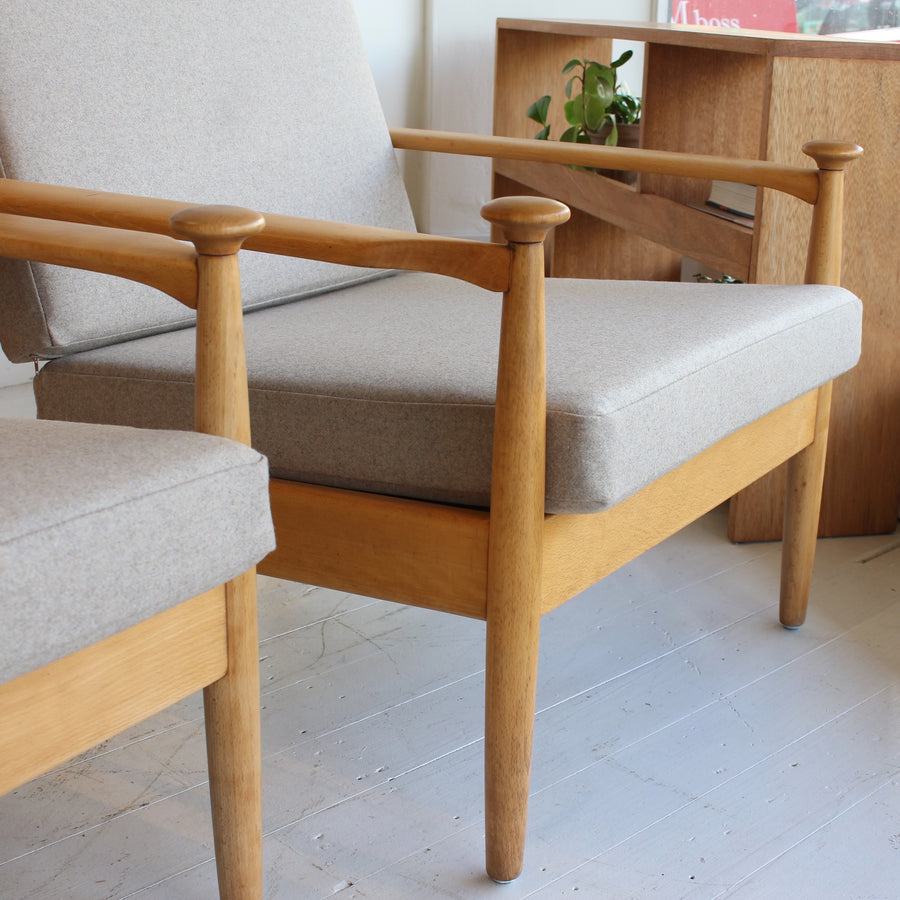 Pair Torbjorn Afdal armchairs