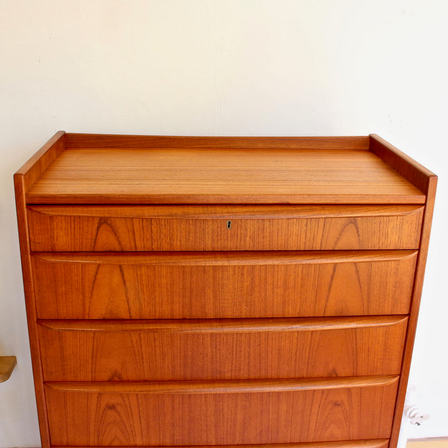 Danish Mid-Century Tall Boy