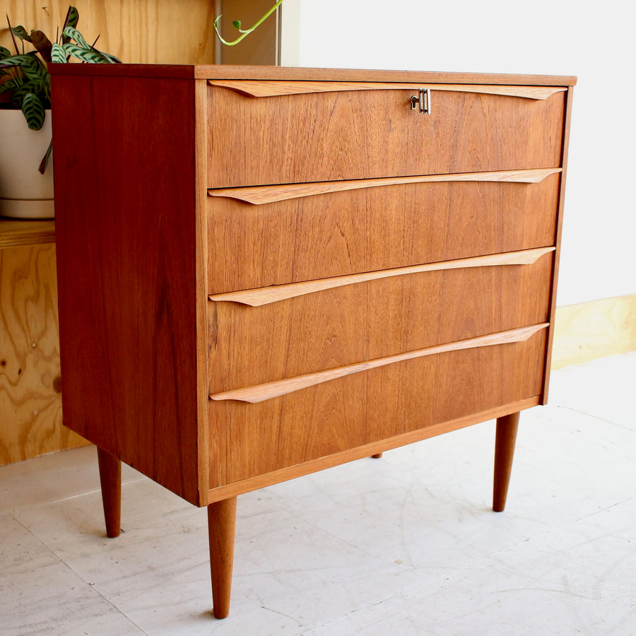 Mid discount century drawer