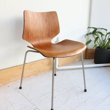 Danish Plywood Dining Chair