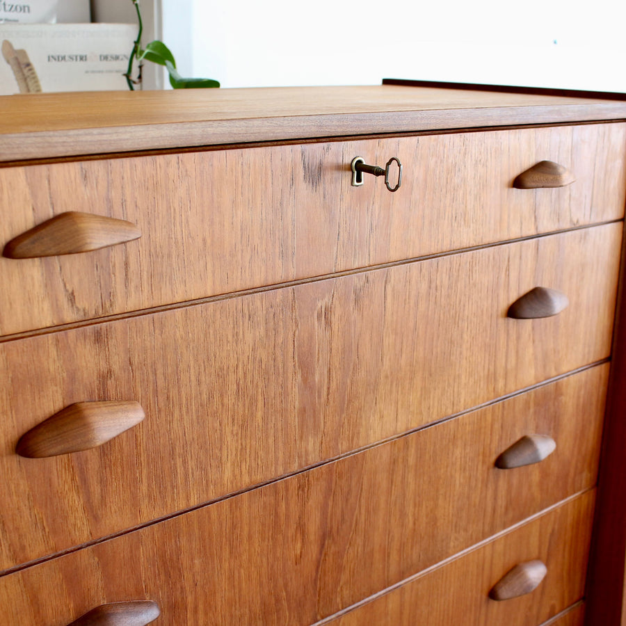 Danish Mid-Century Secretaire