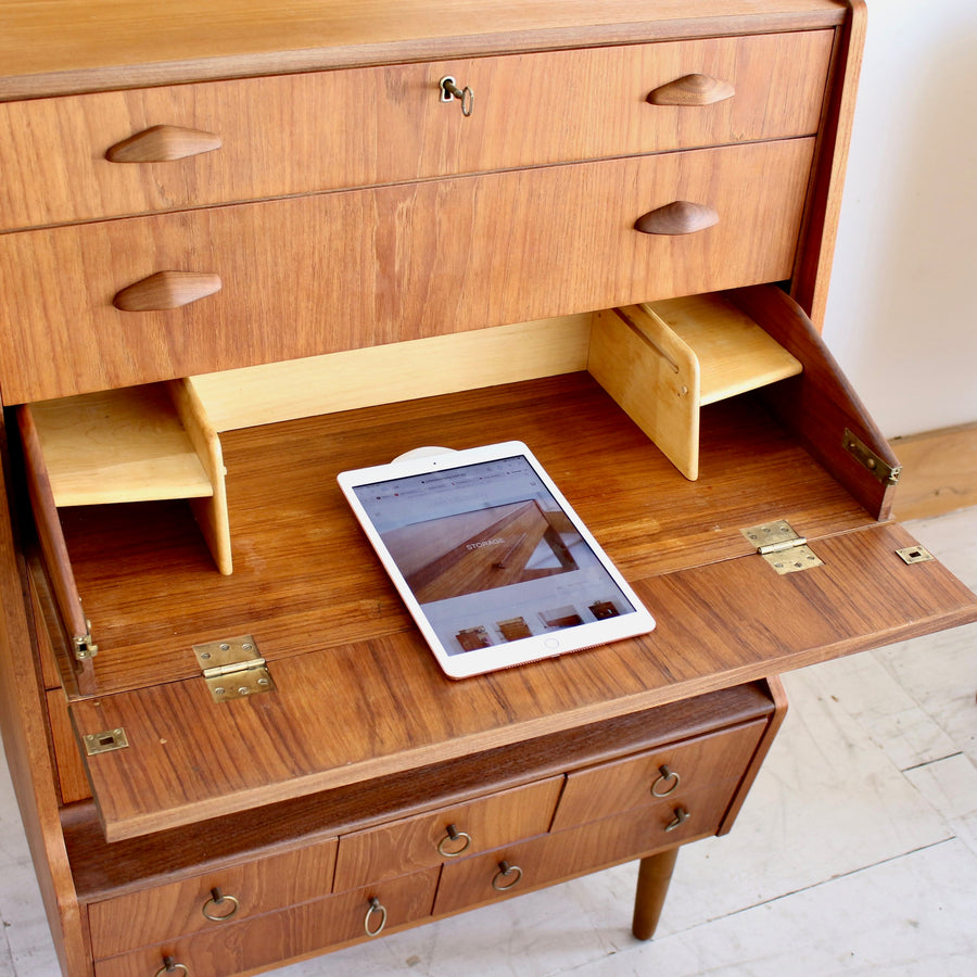 Danish Mid-Century Secretaire