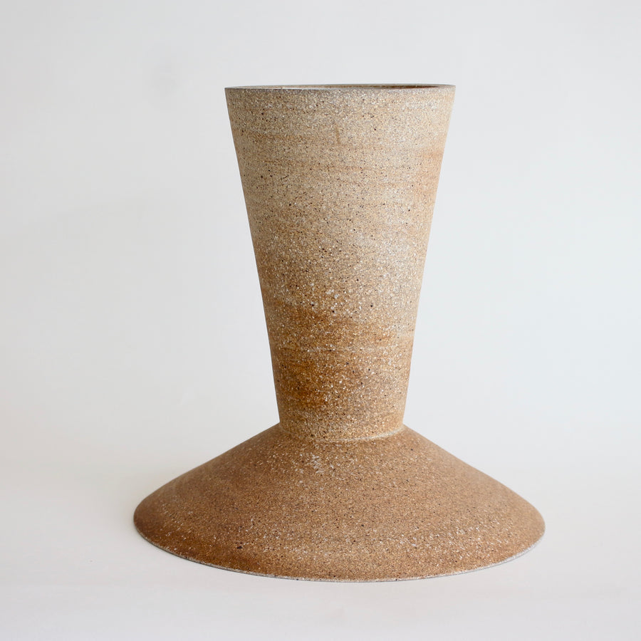 Ebony Heidenrich 'Neutra' Flatbase Vase